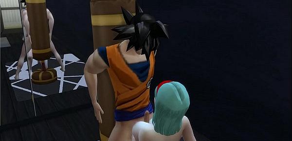  Vegeta tiene una pesadilla Goku se Folla a Su Esposa Bulma Delante de el Netorare Hentai